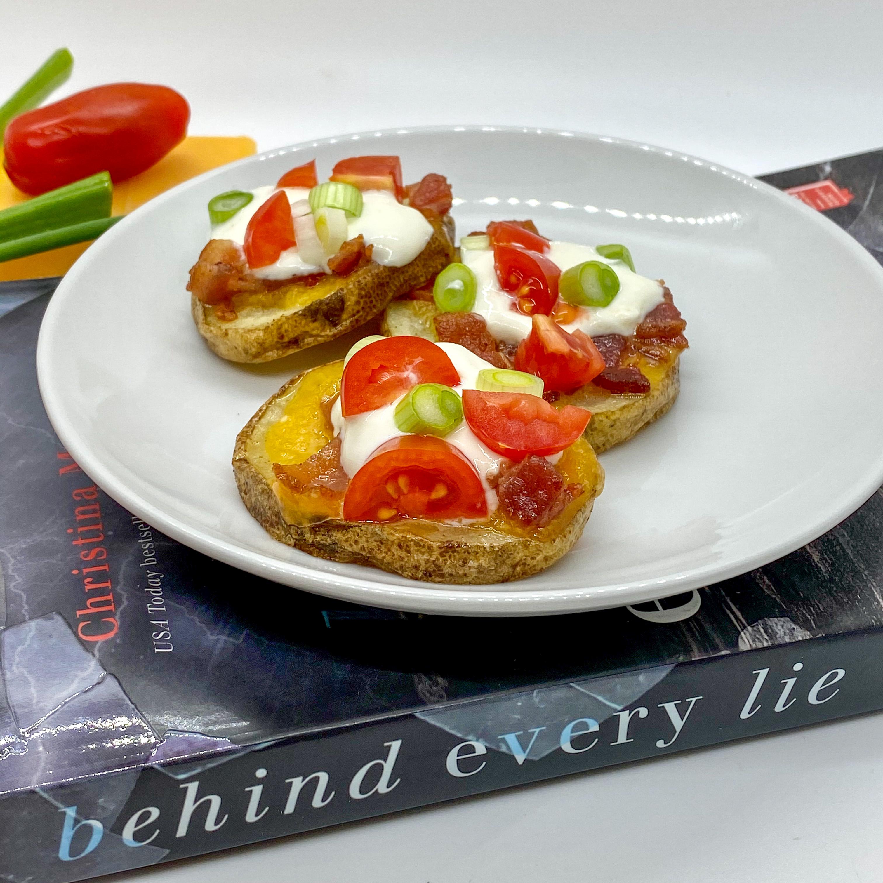 Cheese And Bacon Potato Bites Loaded Baked Potato Rounds